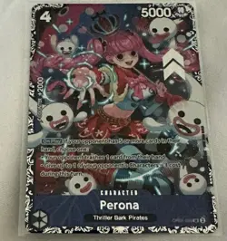 Near Mint One Piece English Card Game Treasure Cup Perona OP06-093 SR Alt Art - Image 1