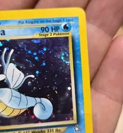 Kingdra 1st Edition Pokemon Trading Card Holo W/Swirl! Neo Genesis 8/111 - Image 3