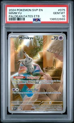 Mimikyu 075 Sv: Scarlet & Violet Promo Cards Holo - Image 1