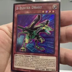 B-Buster Drake LCKC-EN020 Unlimited Secret Rare Near Mint +Bonus FREE SHIPPING! - Image 3