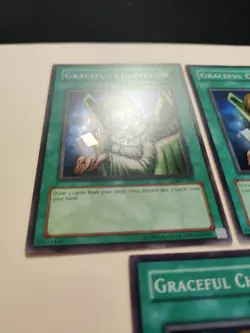 3x Graceful Charity SDP-040 Super Rare Unlimited Yugioh LP - Image 2