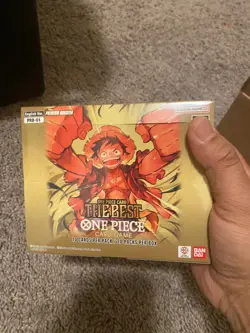 ONE PIECE TCG THE BEST PRB-01 PREMIUM BOOSTER BOX FACTORY SEALED - Image 1