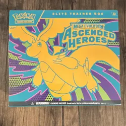 Pokemon TCG Mega Evolution Ascended Heroes Elite Trainer Box Dragonite Zekrom - Image 1