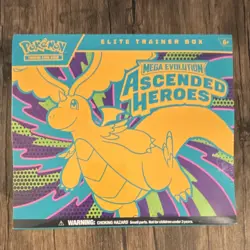 Pokemon TCG Mega Evolution Ascended Heroes Elite Trainer Box Dragonite Zekrom - Image 1