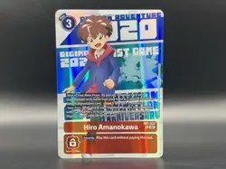 Hiro Amanokawa (Alternate Art) RB1-032 R Digimon Card Game - Image 1