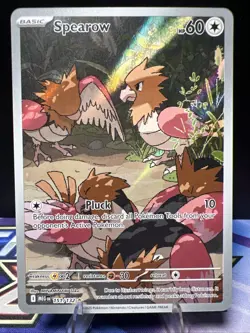 Pokemon TCG Mega Evolution Spearow Holo Card 151/132 ME01 - Image 1