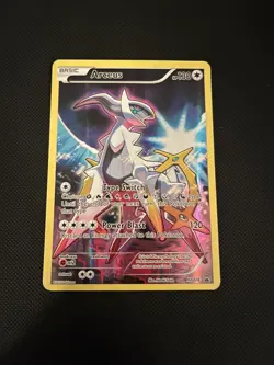 Pokemon TCG Arceus Black Star Promo Holo Card XY116 - MP 2016 - Image 1
