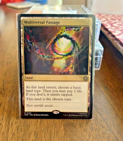 Multiverse Passage (#180) Marvel's Spider-Man MTG Regular NM Magic Card - Image 1