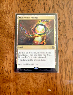 Multiverse Passage (#180) Marvel's Spider-Man MTG Regular NM Magic Card - Image 3