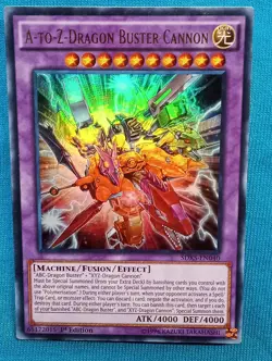 YuGiOh Cards - A-to-Z-Dragon Buster Cannon - SDKS-EN040 **Near Mint** - Image 1