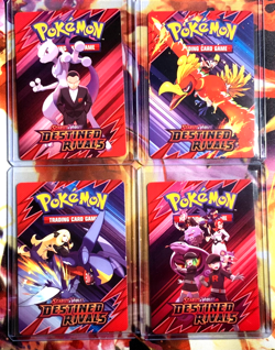 Destined Rivals Build And Battle Prerelease Trainer Tip Card Complete Set - Image 1