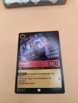 126/204 TRIGGER NOT-SO-SHARP SHOOTER INKLANDS FOIL UNCOMMON DISNEY LORCANA CARD - Image 2