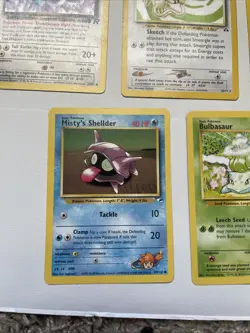 Pokemon Card Lot 5 Vintage Cards! Including Smeargle And Poliwrath! - Image 4
