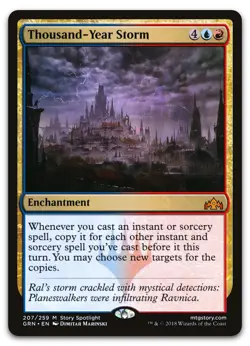 Thousand-Year Storm #207 (NM) Guilds of Ravnica GRN Magic MTG - Image 1