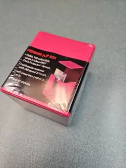 Ultra Pro Pink Skull Flip Deck Box (New) - Image 3