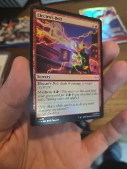 MTG - Electro's Bolt (Foil) - Marvel's Spider-Man NM/M Condition - Image 2