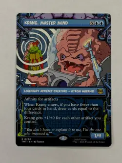 Krang, Master Mind (Showcase) 0230 Teenage Mutant Ninja Turtles NM - Image 1