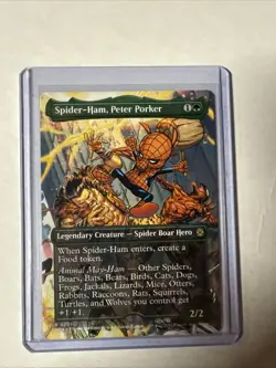 MTG Spider-Ham, Peter Porker (Borderless) Marvel's Spider-Man Regular - Image 1