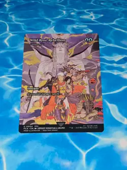 FCA Final Fantasy 0004 Borderless Wild Rose Rebellion Counterspell - Image 1