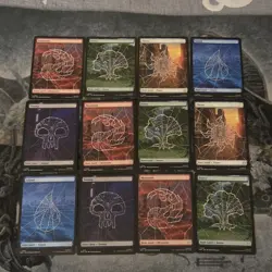 MTG Spider-Man • Full Art Lands Lot ☆ 12 - Image 1