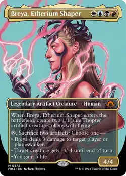 Breya, Etherium Shaper Borderless Modern Horizons 3 NM MTG - Image 1