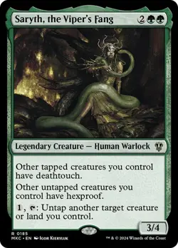 Saryth, the Viper's Fang Murders at Karlov Manor NM MTG - Image 1