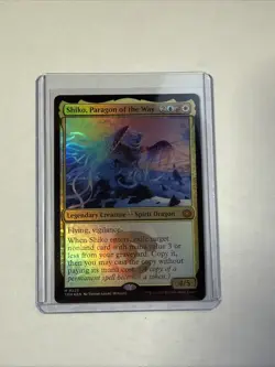 MTG Shiko, Paragon of the Way Tarkir: Dragonstorm Foil - Image 1
