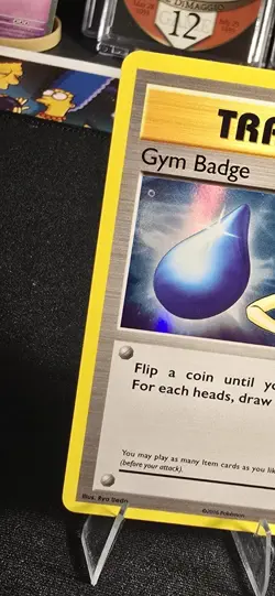 Misty Gym Badge XY204 League XY Black Star Promos Pokemon Lightly Played LP - Image 2