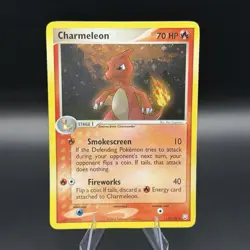 Pokemon EX Team Rocket Returns 110/109 Charmeleon Holo Secret Rare - Image 1