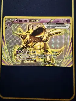 Nidoking BREAK - 46/108 - BREAK Rare - XY Evolutions - Pokemon Card - NM/M - Image 1