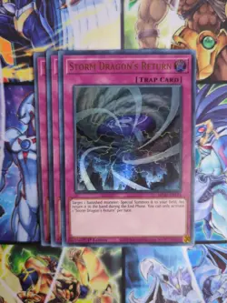 Yu-Gi-Oh x3 Storm Dragon's Return MP20 - EN138 1st Edition Ultra Rare NM - Image 1