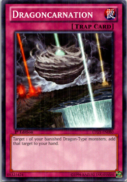 Dragoncarnation LTGY-EN080 Yu-Gi-Oh! 1st Edition Light Play - Image 1