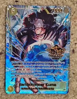 One Piece Card Game Bartolomew Kuma OP12-119 Japanese 3rd Anniversary English NM - Image 1