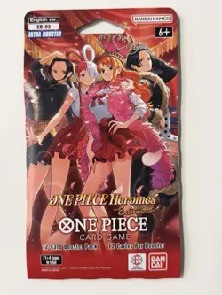 (HEAVY)🔥One Piece Heroines Edition EB 03 Sleeved Booster Pack (Factory Sealed) - Image 2