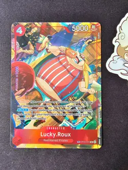 OP09-015 Lucky Roux Treasure Rare TR ALT ART 0 One Piece TCG - OP-11 English - Image 1