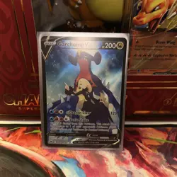 Pokemon TCG Garchomp V TG23/TG30 Swsh10: Astral Radiance Trainer Gallery Holo - Image 1