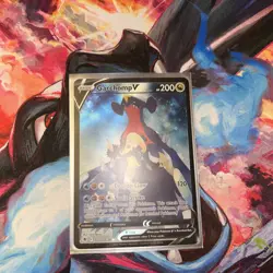 Pokemon TCG Garchomp V TG23/TG30 Swsh10: Astral Radiance Trainer Gallery Holo - Image 2