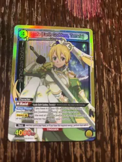 Union Arena: SOA 2 - Leafa (Earth Goddess, Terraria) - UEX06BT/SAO-2-011 SR - Image 1