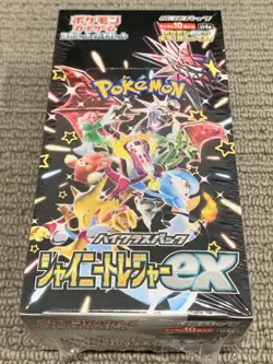 Pokemon TCG Japanese - Scarlet & Violet SV4a Shiny Treasure ex Booster Box NEW - Image 1