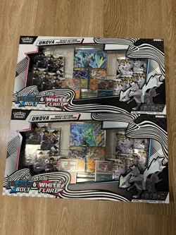 2 New Costco Exclusive: Pokemon Unova Heavy Hitters Premium Collection Boxes - Image 1