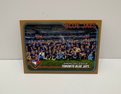 Toronto Blue Jays 2024 Topps Series 2 Team Card Gold Parallel #0001/2024 BOOKEND - Image 1