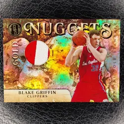 BLAKE GRIFFIN /25 Nuggets PRIME Patch 2011 Gold Standard NBA Basketball Card #3 - Image 1