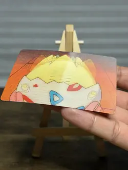 Pokemon Togepi Lenticular Viz Video Promo 3D Card - PIKA-0021D/DVD VHS - Image 3