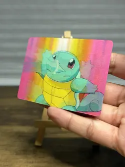 Pokemon Squirtle Lenticular Viz Video Promo 3D Card - PIKA-0023D/DVD VHS - Image 1