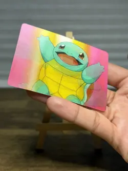 Pokemon Squirtle Lenticular Viz Video Promo 3D Card - PIKA-0023D/DVD VHS - Image 2