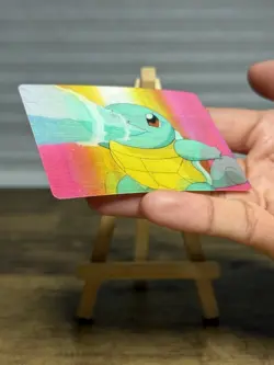 Pokemon Squirtle Lenticular Viz Video Promo 3D Card - PIKA-0023D/DVD VHS - Image 3