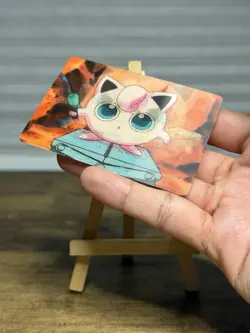 Pokemon Jigglypuff Lenticular Viz Video Promo 3D Card - PIKA-0022D/DVD VHS - Image 2