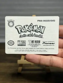 Pokemon Jigglypuff Lenticular Viz Video Promo 3D Card - PIKA-0022D/DVD VHS - Image 5