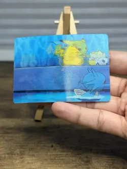 Pokemon Pikachu/Horsea/Togepi Lenticular Viz Video Promo 3D Card PIKA-0019D/DVD - Image 4