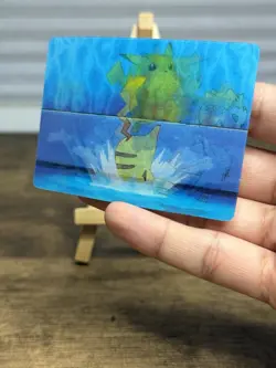 Pokemon Pikachu/Horsea/Togepi Lenticular Viz Video Promo 3D Card PIKA-0019D/DVD - Image 5